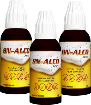 DEEMARK BN-ALCO Drops Get Rid From Addiction | Alcohol, Smoking & Tabaco