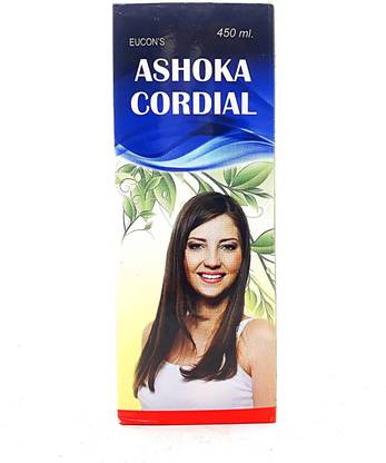 ASHOKA CORDIAL 450ml Uterine Tonic For Leucorrhoea and Menstrual Cycle (Pack of 1)