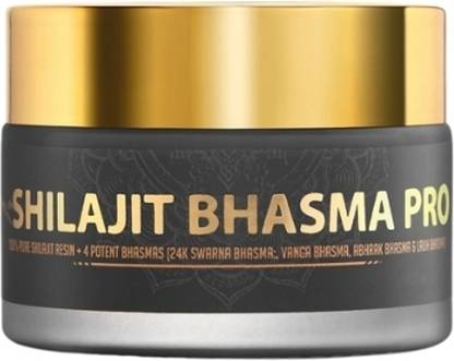 MANGO HERBS SHILAJIT PRO-Swarna, Vanga, Abhrak & Lauh Bhasma-High Fulvic Acid