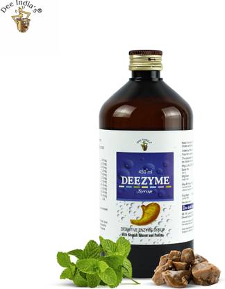 DEE INDIA HERBALS Ayurvedic Dezyme Syrup 450 ml