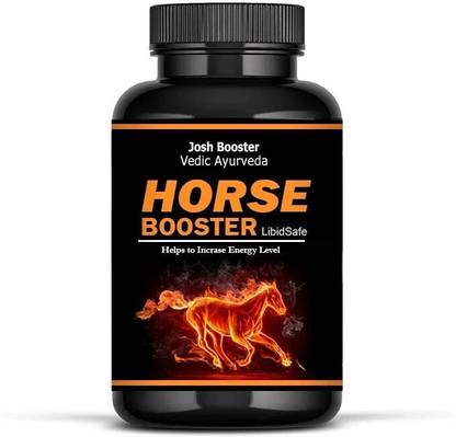 LibidSafe Black Horse Booster Capsule for Man Power & Energy | Organic Nutrition Formula