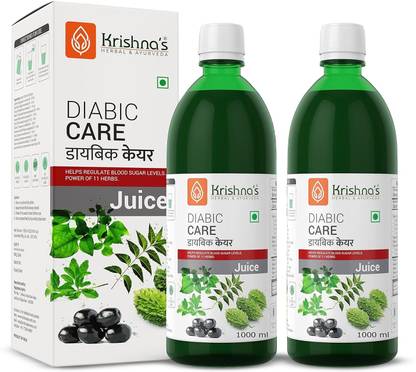 Krishna's Herbal & Ayurveda Diabic Care Juice | Helps Manage