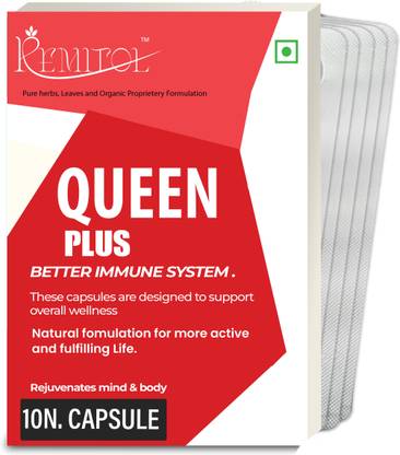 Remitol Queen Plus Immunity Power Women Tablets I Leads To Improved Energy Level
