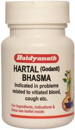 Baidyanath Hartal Godanti Bhasma 10 Gm