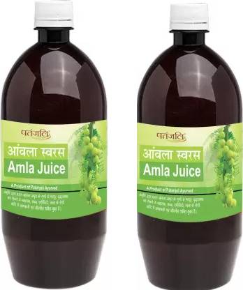 PATANJALI Ayurveda Amla Juice, 1 Ltr each