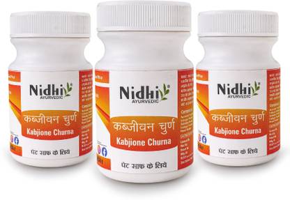 NIDHI AYURVEDIC Kabji One Churn/Gas/Acidity/Kabz/constipation relief medicine/remedy