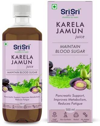 Sri Sri Tattva Karela Jamun Juice 500ml x 2 = 1000ml