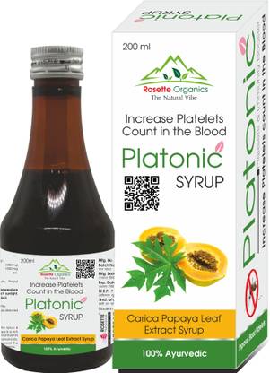 rosette organics PLATONIC PLATELET INCREASE SYRUP