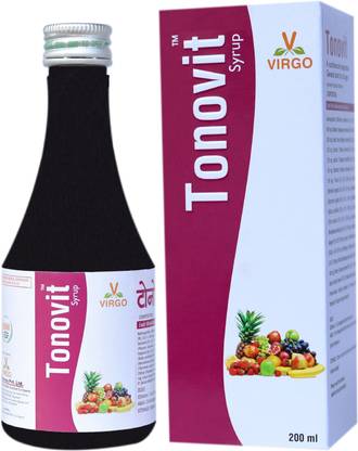 Virgo Tonovit Syrup: For Overall well-being, General Brain & Sexual Tonic (400 ml)