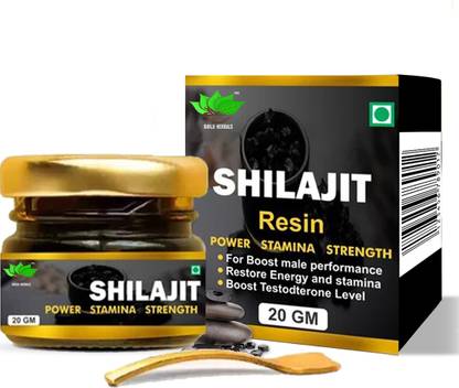 BIRJI HERBALS Himalayan Shilajit Resin 20g -100% Ayurvedic