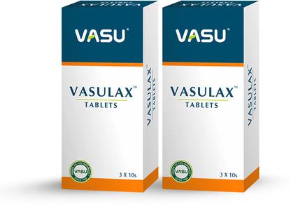 VASU Vasulax Tablets 3 X 10 (Pack of 2)