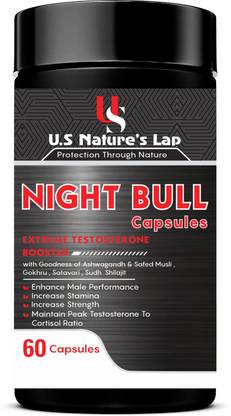 U.S. NATURE'S LAP NIGHT BULL (Capsules)