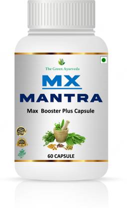 The green ayurveda MX MANTRA HERBAL BOOSTER PLUS CAPSULE
