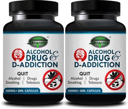 Sabates Alcohol & D Drug adiction Caps For Help To Stop Alcohol Or Smoke Addictive