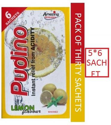 MAKMED PUDINO ACIDITY RELIEF GRANUELS SAME AS ENO OR GASOFAST GAS O FAST (5*6SACHETS)