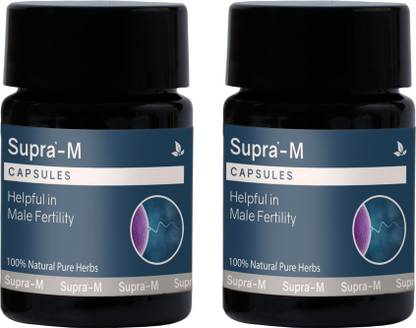 Supra M Capsules 10 Caps | For Vitality in Men | With Shilajit & Museli