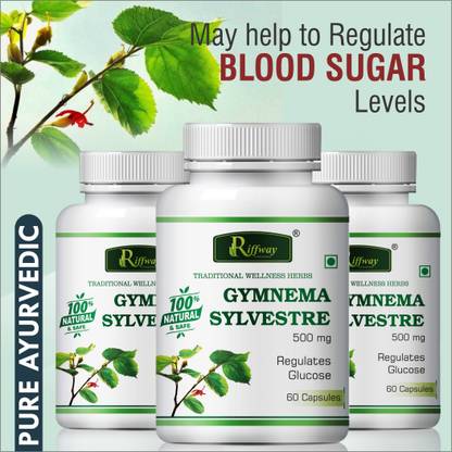 Riffway Gymnema Sylvestre Dawa For Diabetes Blood Sugar Kidney Desease 100% Natural