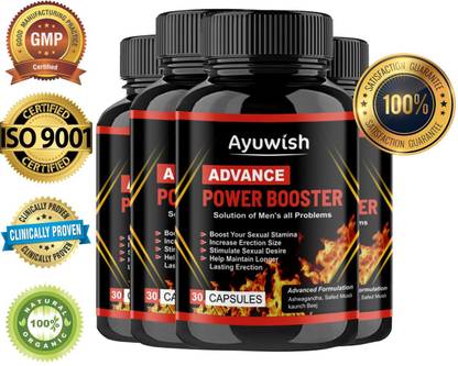 AYUWISH Advance Power Booster solution of men's problem stamina capsule