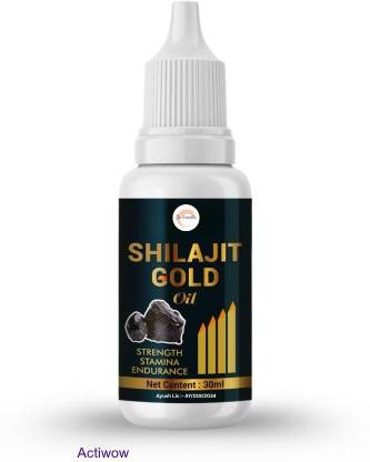 Dr.TrueSkin Ayurvedic Shilajit Oil Vitality Enhancer For Daily Use X01