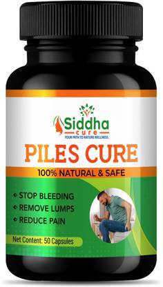 Siddha cure PILES CURE (50 Capsules)