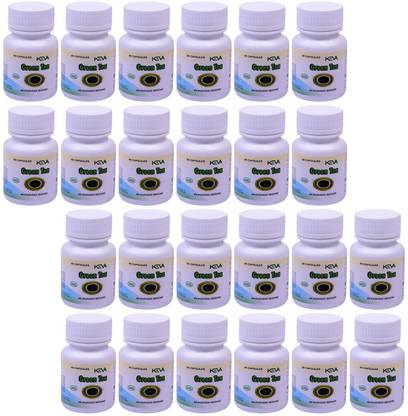 KEVA GREEN TEA (60 CAPSULES, 500 MG EACH) : It improves blood circulation