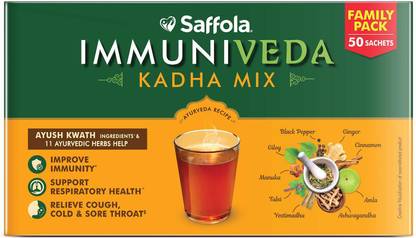 Saffola Immuniveda Kadha Mix Immunity Booster