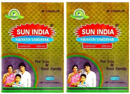 SUN INDIA SWASTH VARDHAK WEIGHT GAINING CAPSULES
