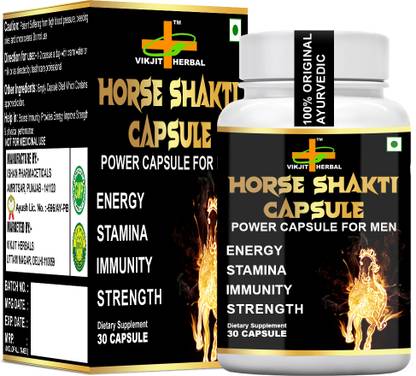 VIKJIT HERBALS HORSE SHAKTI CAPSULES