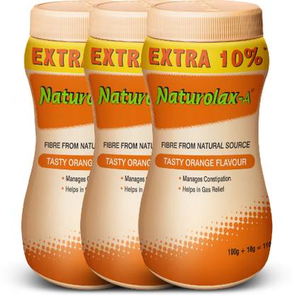 Naturolax -A Tasty Orange Flavour (Fiber from Natural Sources)