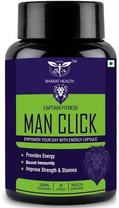 BHARAT HEALTH MAN CLICK CAPSULE (30 VEG CAPSULE)