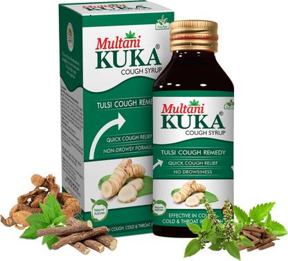 Multani Tulsi Kuka Cough Syrup | Quick Cough Relief - 200ml
