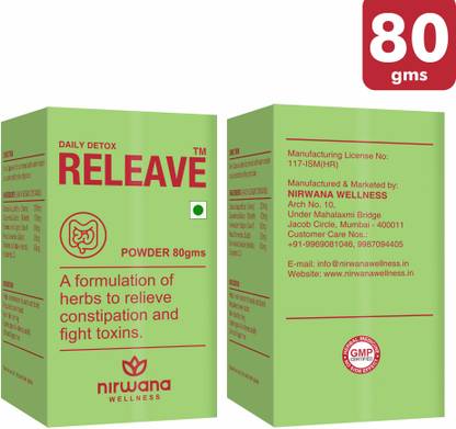 Releave Powder for Constipation, Gas, Acidity & Bloating Relief