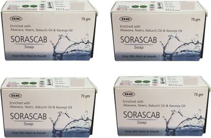 Trio Sorcab Soap, 75GR, Pack Of 4