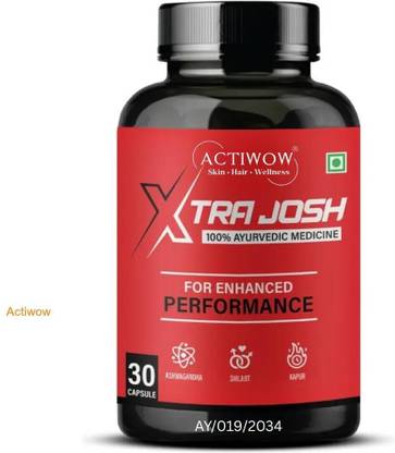 ACTIWOW Xtra Josh Capsules - Daily Male Power Formula