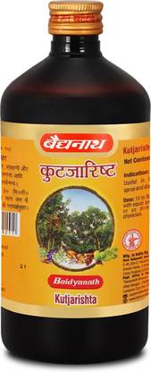 Baidyanath Kutajarishta |Useful in the treatment of Diarrhoea, Dysentery, IBS & intestinal Problems |Help to Treat Chronic Fever and Sprue|450ML