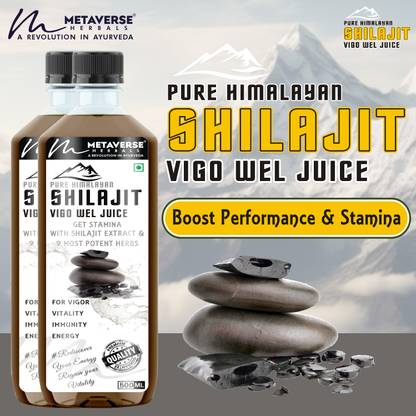 METAVERSE Recharge with Authentic Shilajeet Syrup Boost Stamina and Health