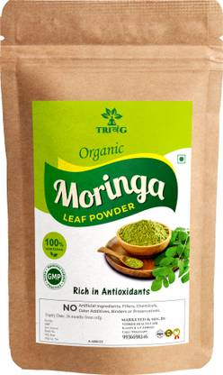 Trivang Pure Moringa Leaf Powder For Weight Loss | ISO,GMP and Ayush Certified