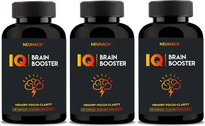 Neuhack IQ Brain Boost Capsules Memory Supplement Nootropics