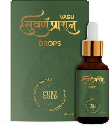 VASU Swarnaprashan for Kids 30ml- Formulated with Pure 24CT Suvarna Bhasma
