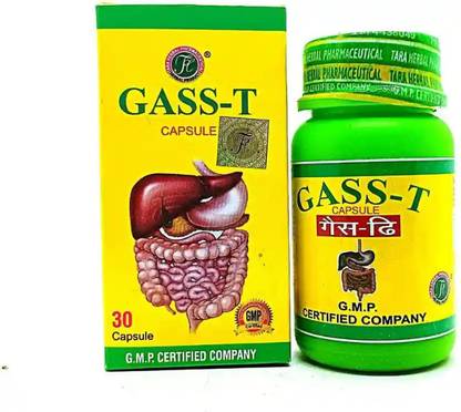 Tara HERBAL GASS T CAPSULE FOR DIGESTION , GAS AND ACIDITY RELIEF PACK OF 1