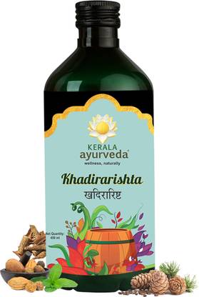 Kerala Ayurveda Khadirarishta 450 Ml | Blood Purifier for Glowing Skin