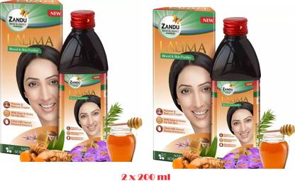 ZANDU Lalima Blood and Skin Purifier Syrup (2x200ml)