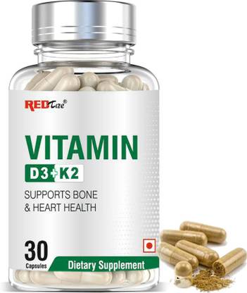 Redtize Vitamin D3+k2 Support Bone & testosterone booster