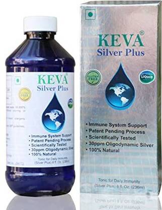 KEVA Ayurvedic Silver Plus, 8 fl oz/236 ml