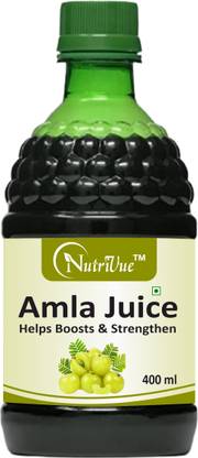 Nutrivue Amla Juice Effective Antioxidants for Immunity boosting (400ml)`