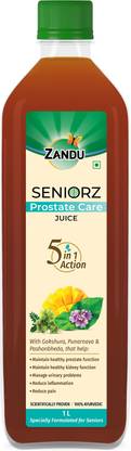 ZANDU Seniorz Prostate Care Juice, 1L, Helps maintain healthy prostate function