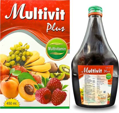 HERBSHD Mulitivit Plus Mulitivitamin Syrup | immuntiy Booster | vitamin supplement