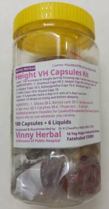 Vinny Herbal Height VH Capsules Kit