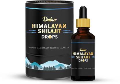 Dabur Himalayan Pure Shilajit Drops| Natural Extract | Rich in Fulvic acid | MessFree