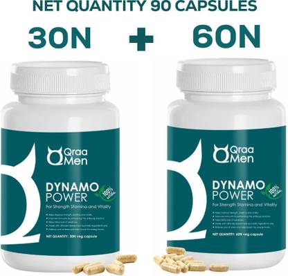 Qraa Dynamo Power Capsule | 90 capsules